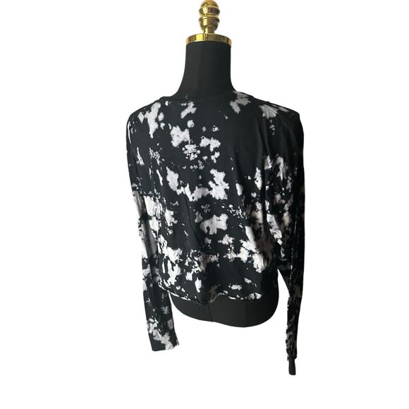 ASU Arizona State Throwback Upscape Apparel Long Sleeve Bleach Dye Graphic Tee - Picture 4 of 5